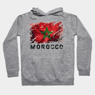 Morocco Flag Hoodie